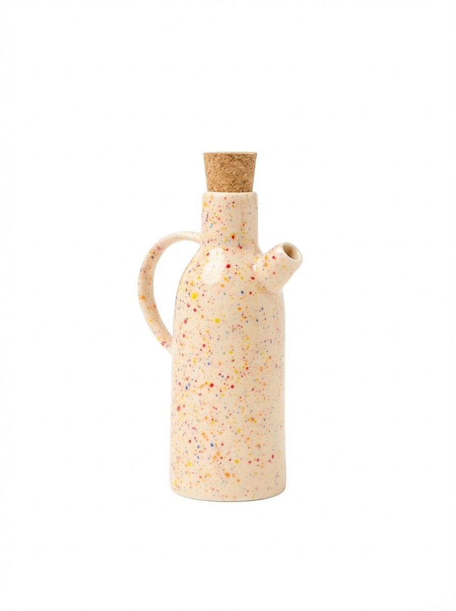 Speckle Ceramic Oil Bottle 
