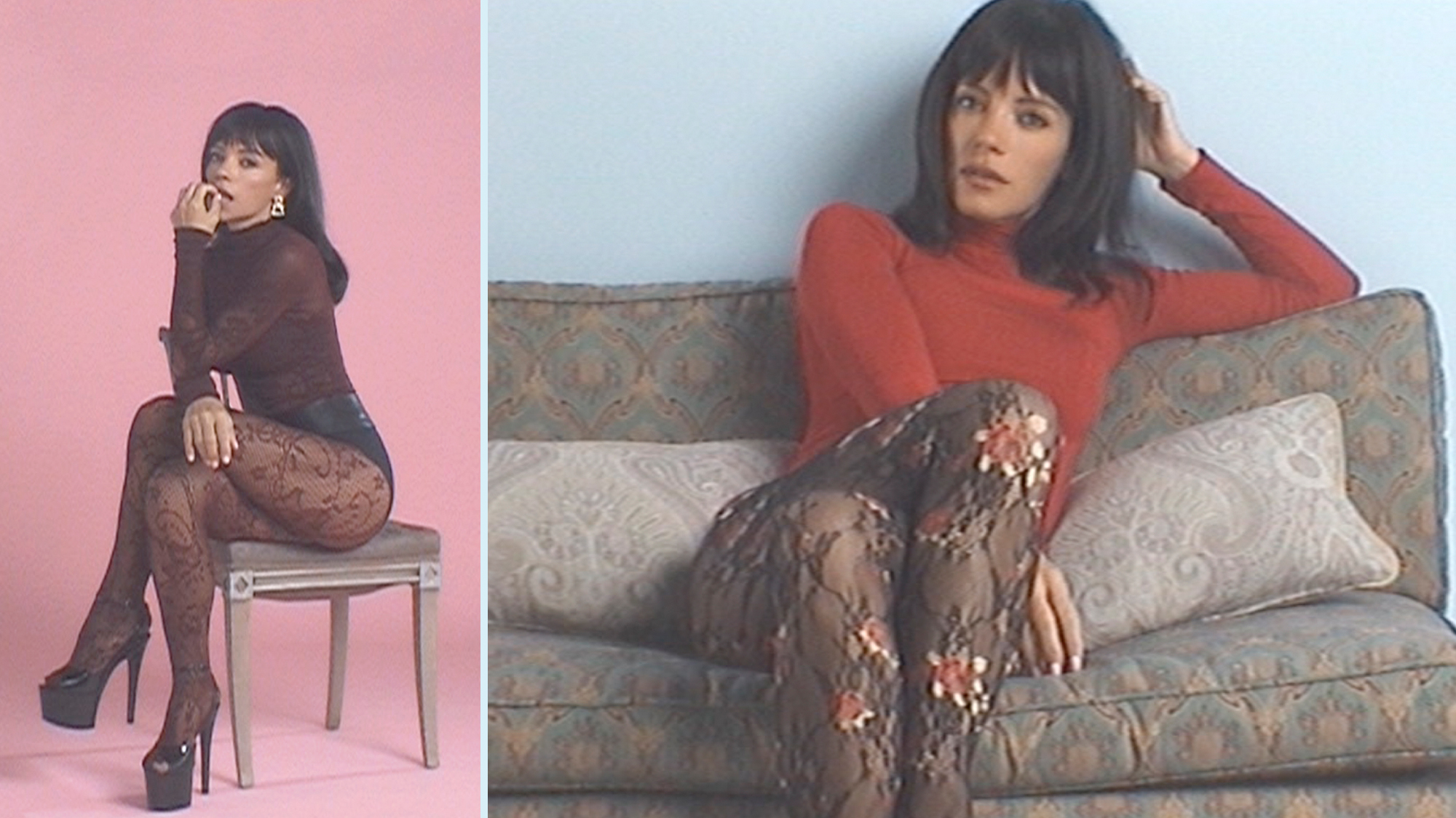 Lily Allen x Calzedonia shot by TK