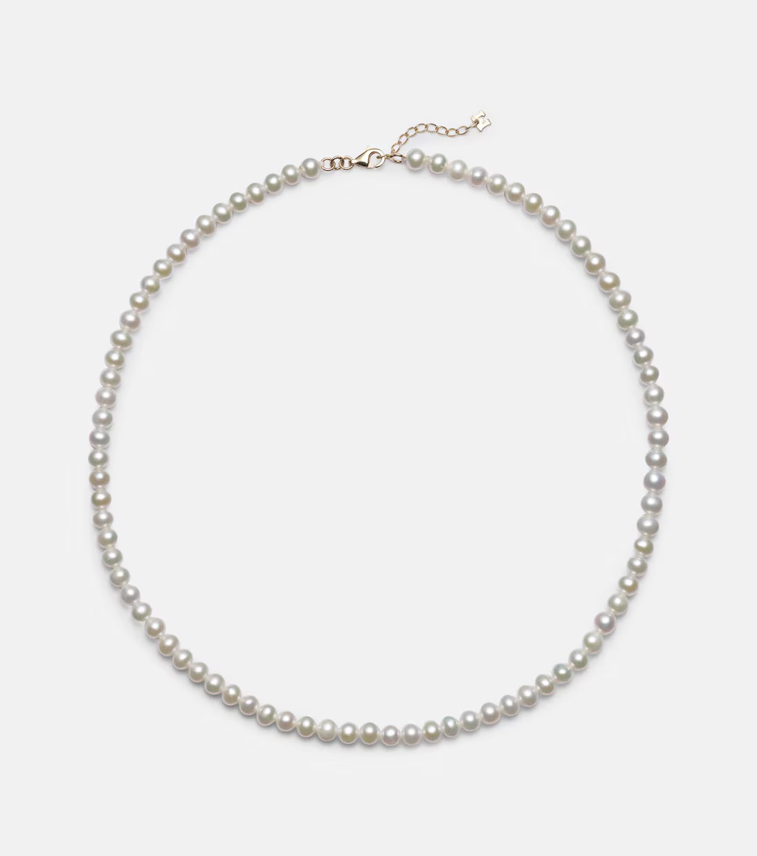 Mateo, 14kt Gold Choker With Pearls