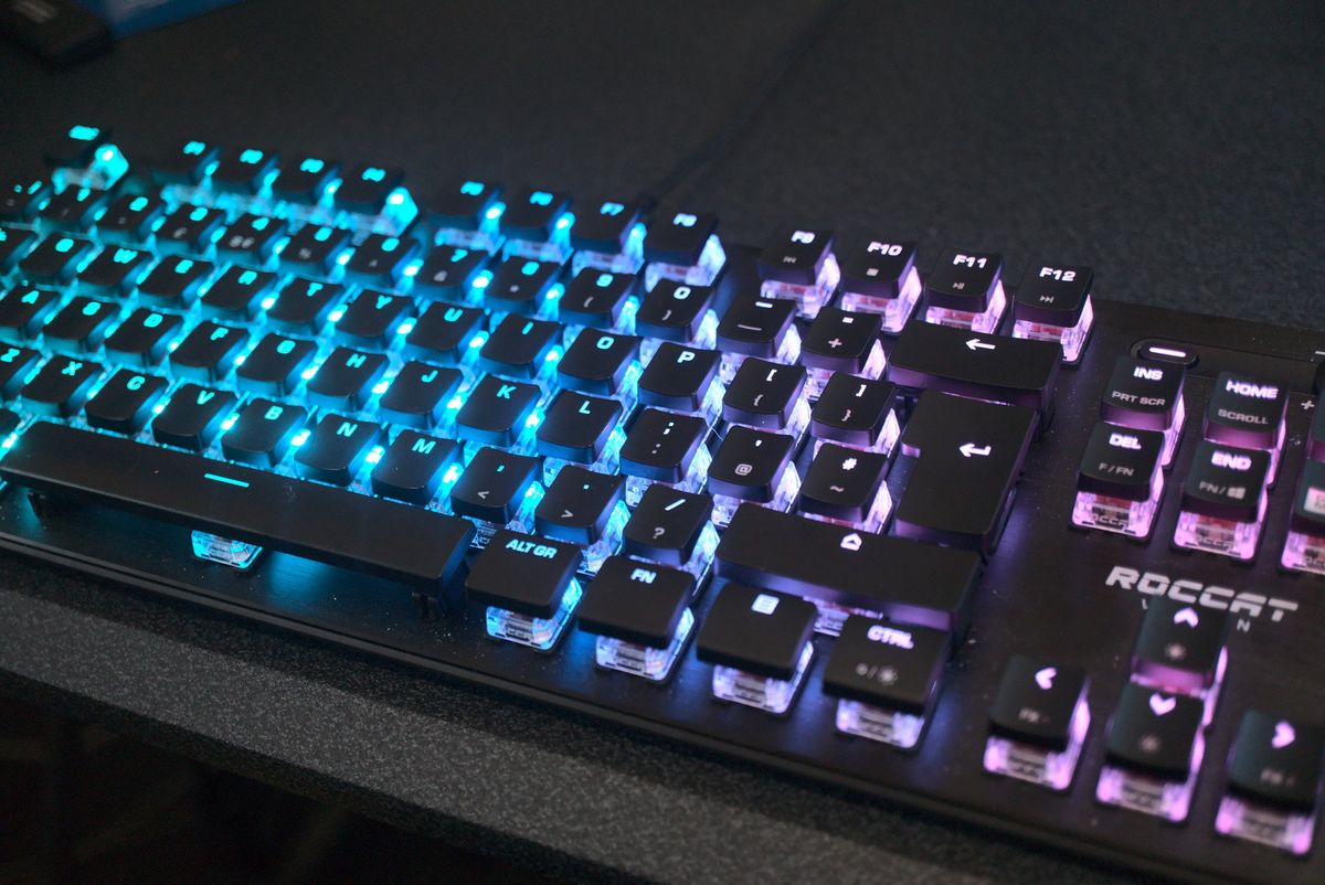 Roccat Vulcan Pro TKL review: A solid mechanical keyboard with quiet ...