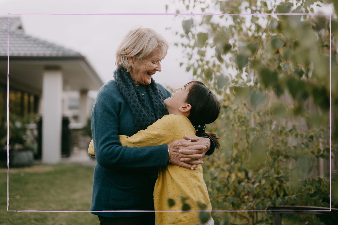 Grandparent with their grandchild