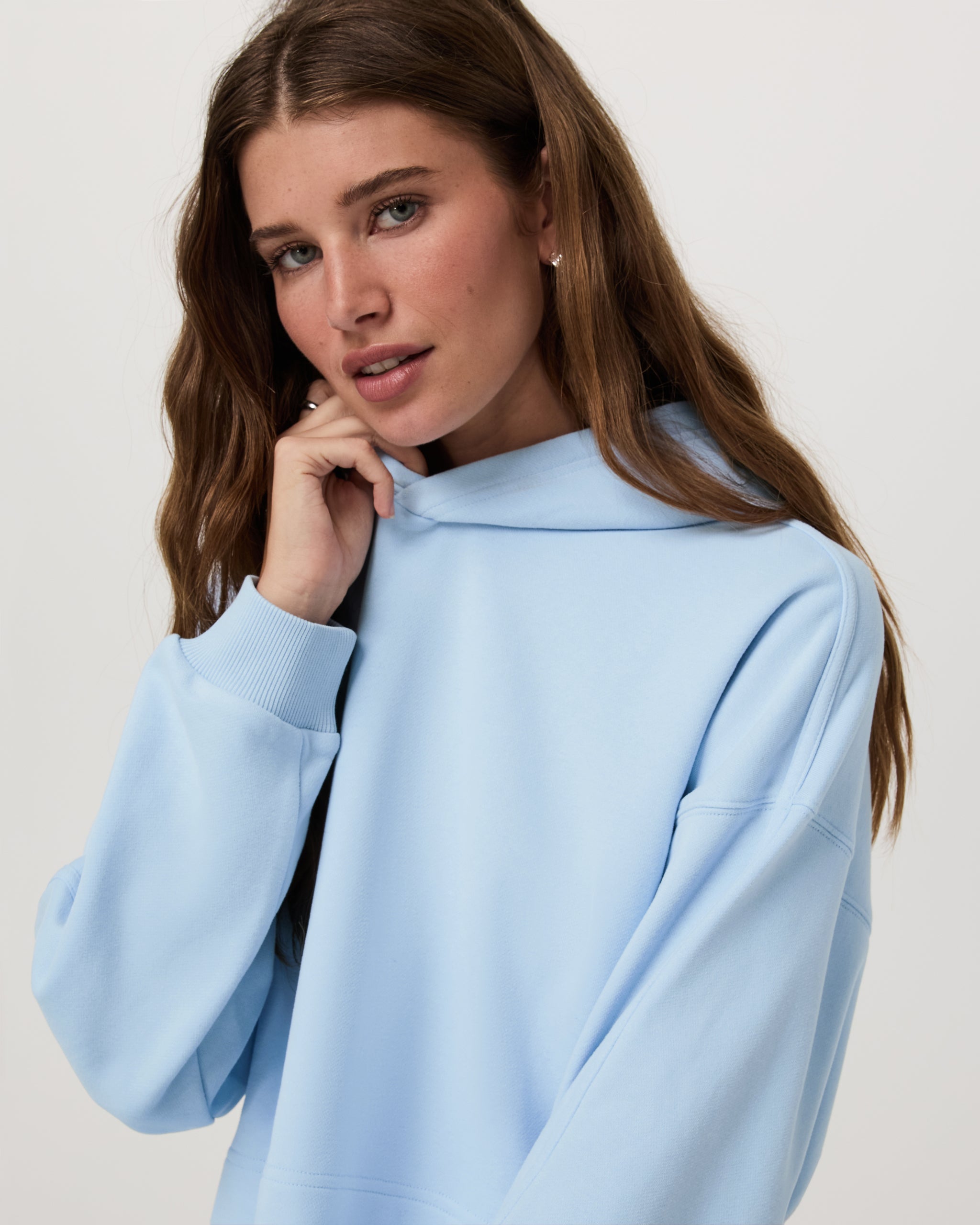 Sedona Pullover Hoodie - Crystal Blue - Xxs