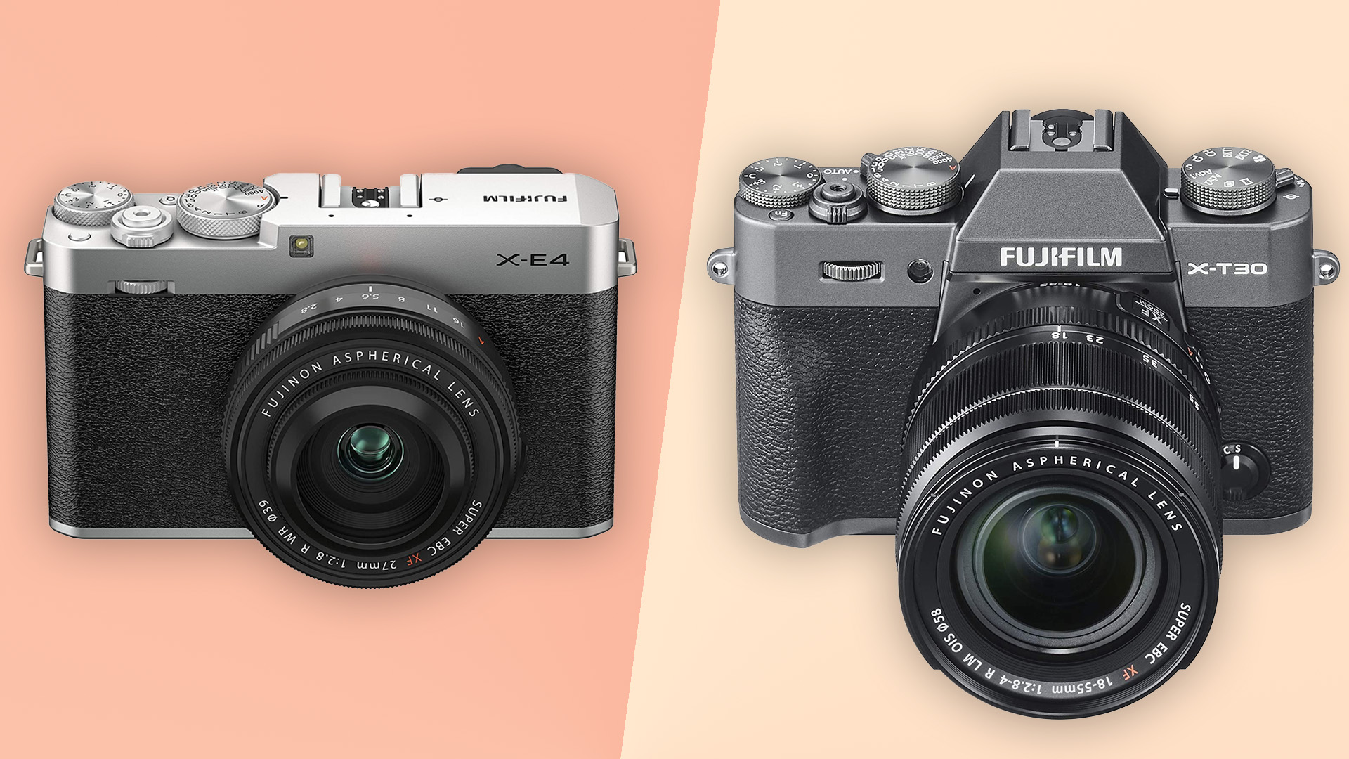 Fujifilm X-E4 vs Fujifilm X-T30
