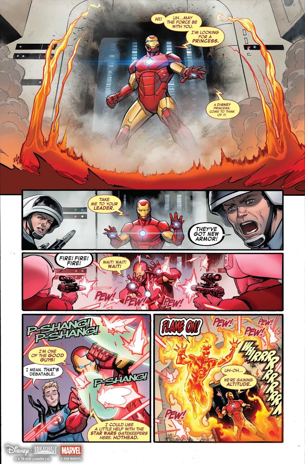 a page from a sci-fi comic book