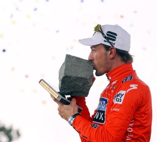 Paris-Roubaix winner Fabian Cancellara (Saxo Bank)