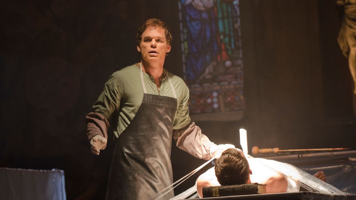 Michael C. Hall as Dexter Morgan in &#039;Dexter&#039;