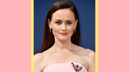 Alexis Bledel attends the 70th Emmy Awards at Microsoft Theater on September 17, 2018 in Los Angeles, California