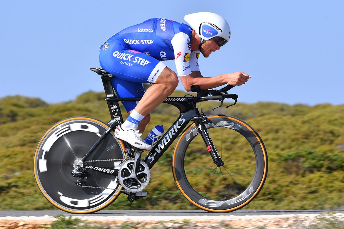 Matteo Trentin at the Volta ao Algarve