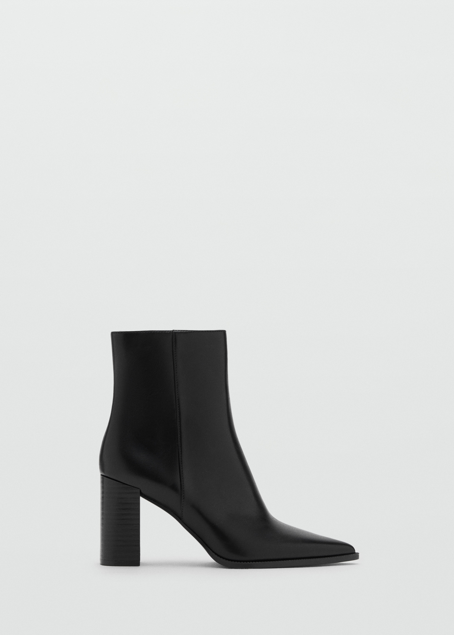 Ankle Boots With Block Heel - Women | Mango United Kingdom