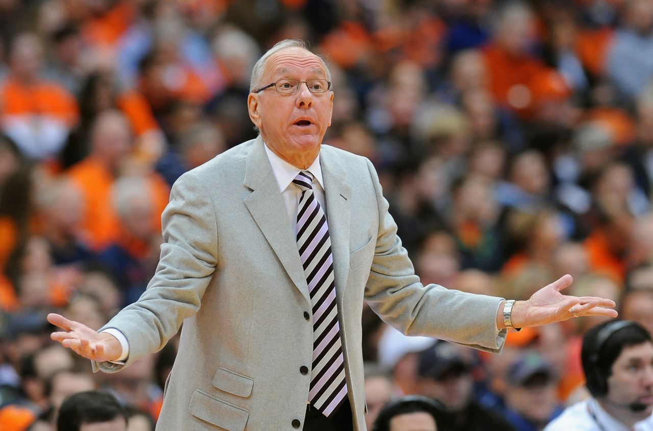 Syracuse coach Jim Boeheim