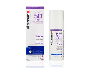 facialist skincare tips Ultrasun SPF 50+ Anti-Ageing Ultra Sensitive Facial Sun Cream, John Lewis