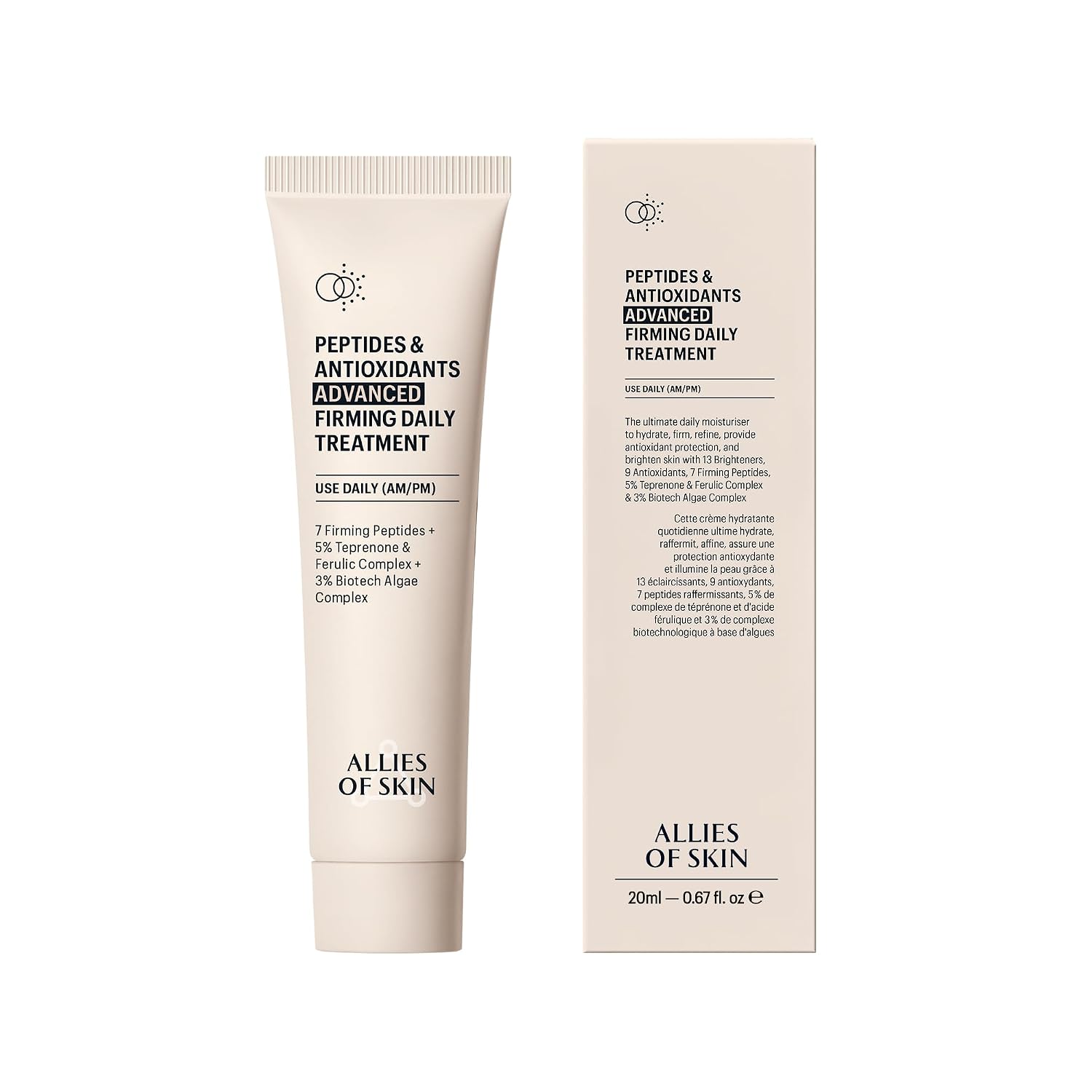 Allies of Skin, Peptides &amp;amp; Antioxidants Advanced Firming Daily Treatment