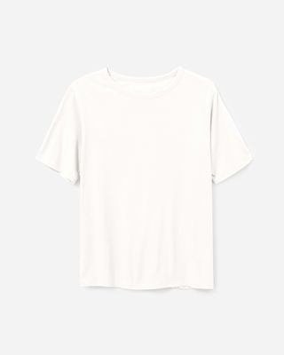 Everlane, The Air Oversized Crew Tee in White