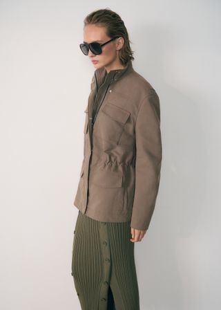 Turtleneck Parka With Pockets - Women | Mango United Kingdom