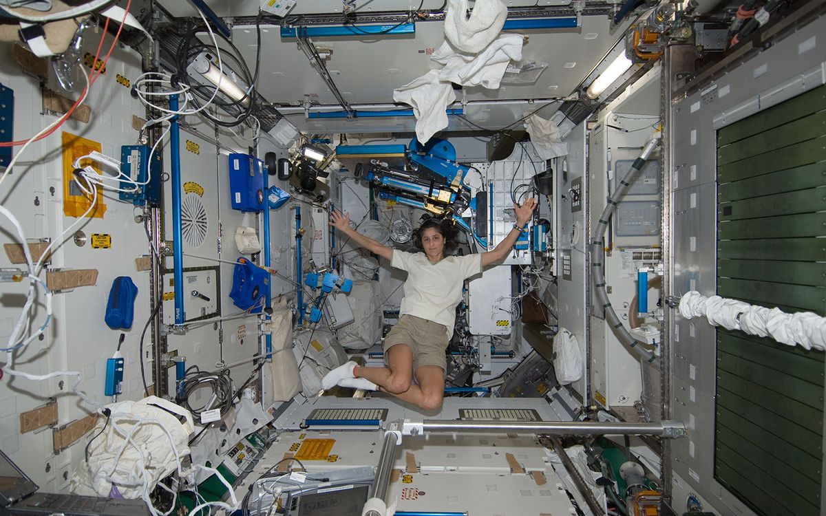 inside the international space station