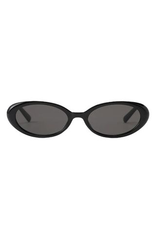 Taya 53mm Oval Polarized Sunglasses