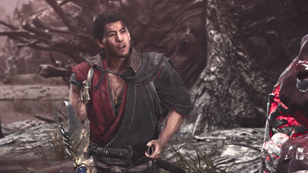 Miyamoto Musashi in Onimusha: Way of the Sword