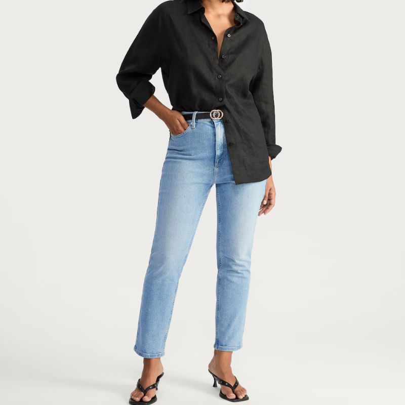 ankle grazer jeans