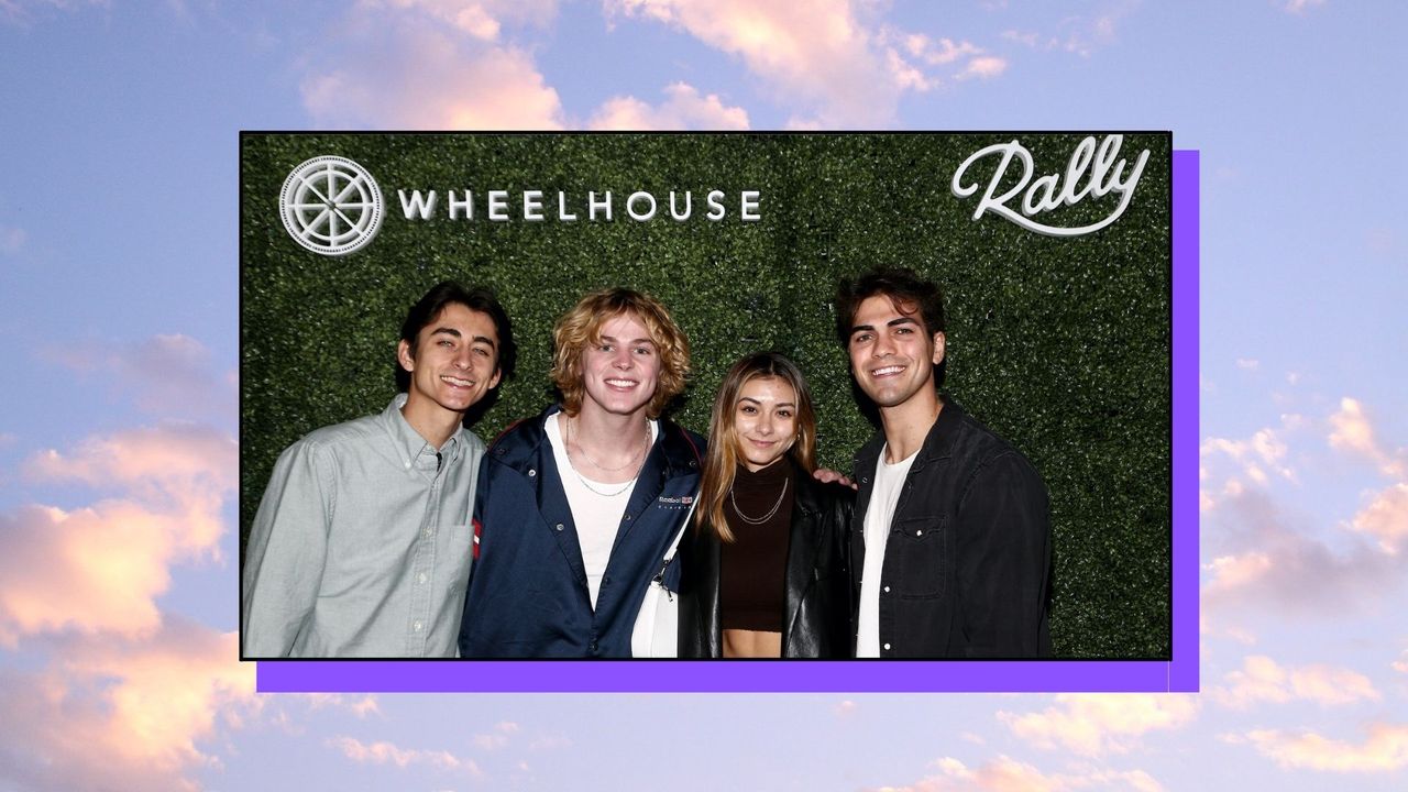 Jack Hayward, Jack Wright, Mia Hayward, Thomas Petrou attend Wheelhouse and Rally&#039;s celebrity and content-creator private fund raise event, with rare collectibles on display from sports, culture and history on October 13, 2021 in Los Angeles, California.