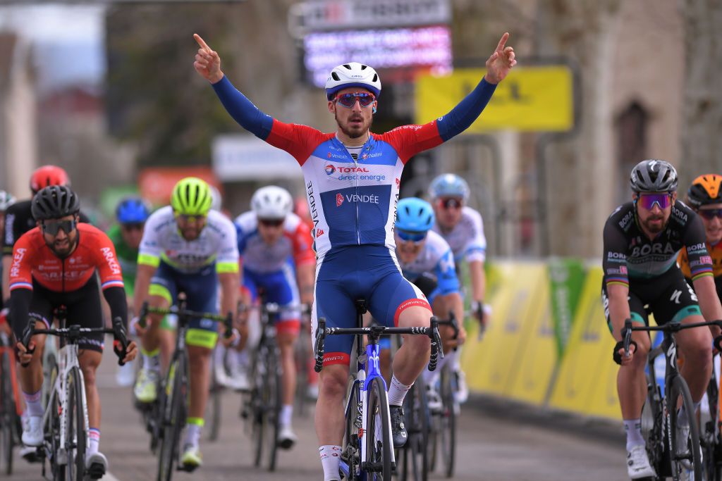 Niccolo' Bonifazio won stage 5 of Paris-Nice