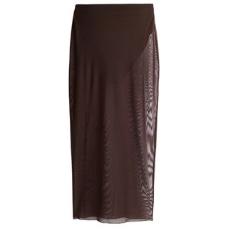 H&M Sheer Mesh Skirt