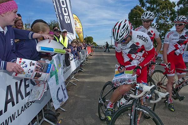 Search2Retain's Charles Howlett was a favourite among fans in Moe after stage five.