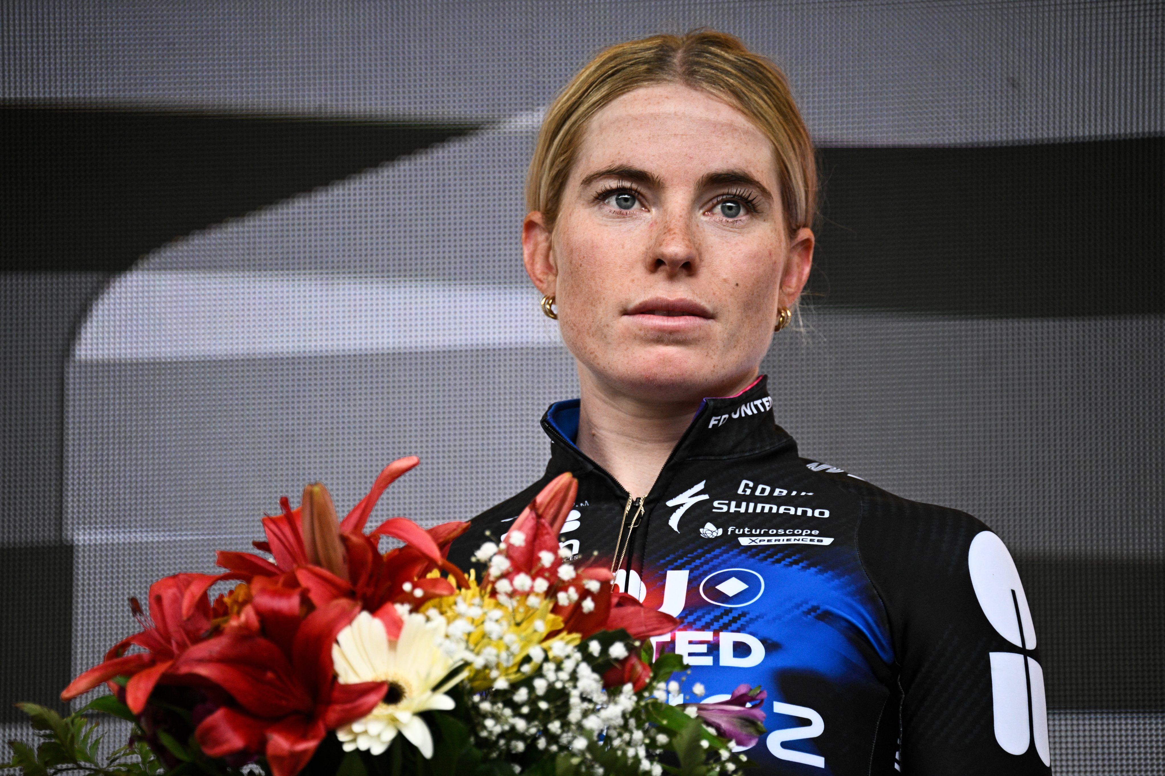 Demi Vollering at the Tour de France Femmes