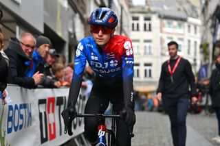 HUY BELGIUM APRIL 17 Marta Cavalli of Italy and Team FDJ Suez prior to the 27th La Fleche Wallonne Feminine 2024 a 146km one day race from Huy to Huy UCIWWT on April 17 2024 in Huy Belgium Photo by Luc ClaessenGetty Images