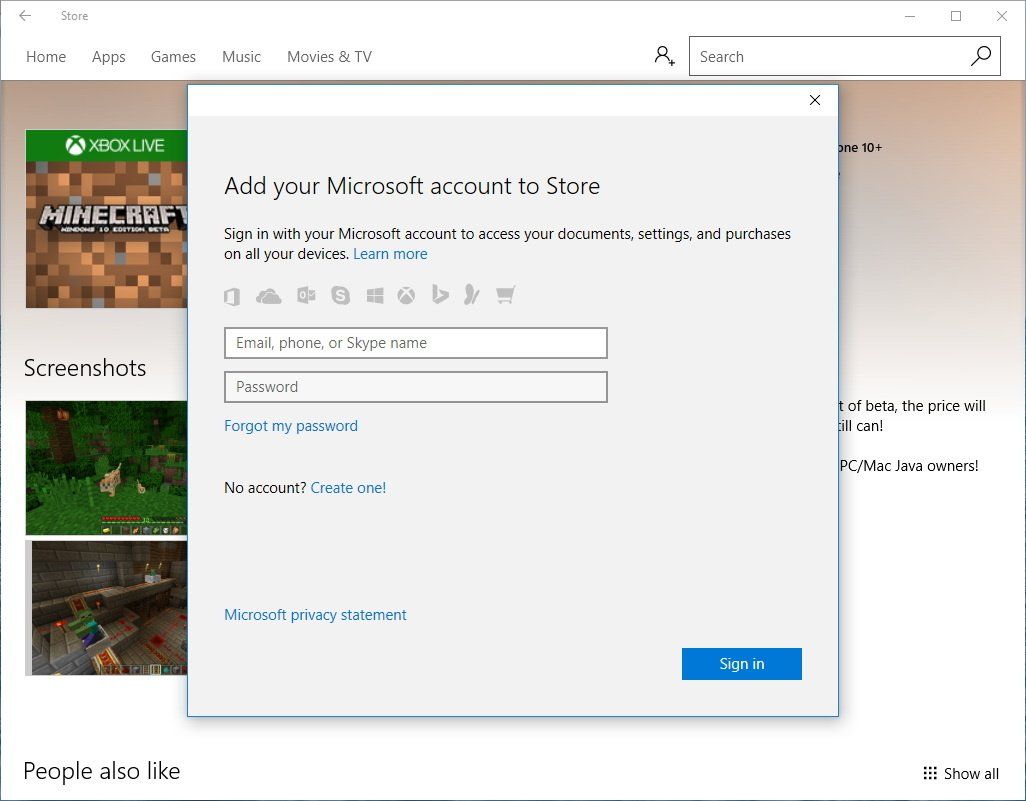 How to use a different account to sign in to the Store on Windows 10 ...