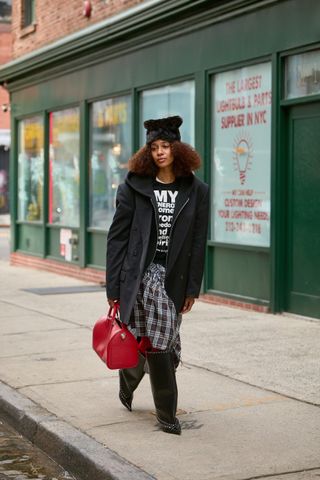 street style during New York Fashion Week