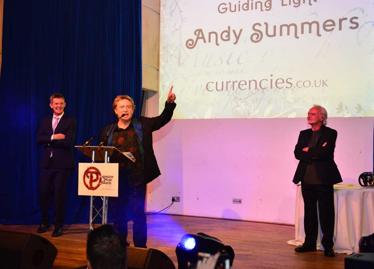 Former Police guitarist Andy Summers picks up the Guiding Light Award