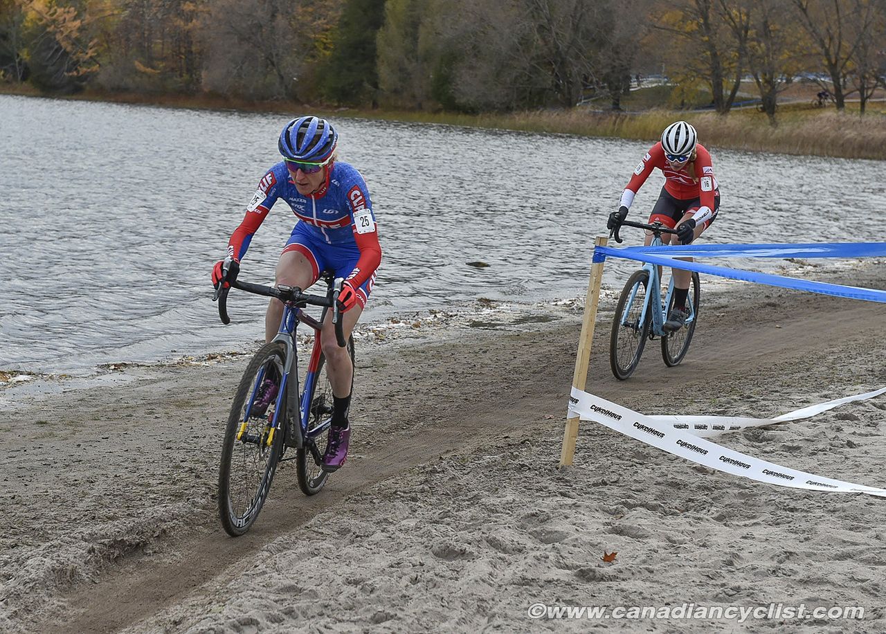Catharine Pendrel (Can) Clif Pro Team raced IceMan in Traverse City, Michigan (USA) on Saturday, then drove to Midland Ontario (Can) for Pan Ams
