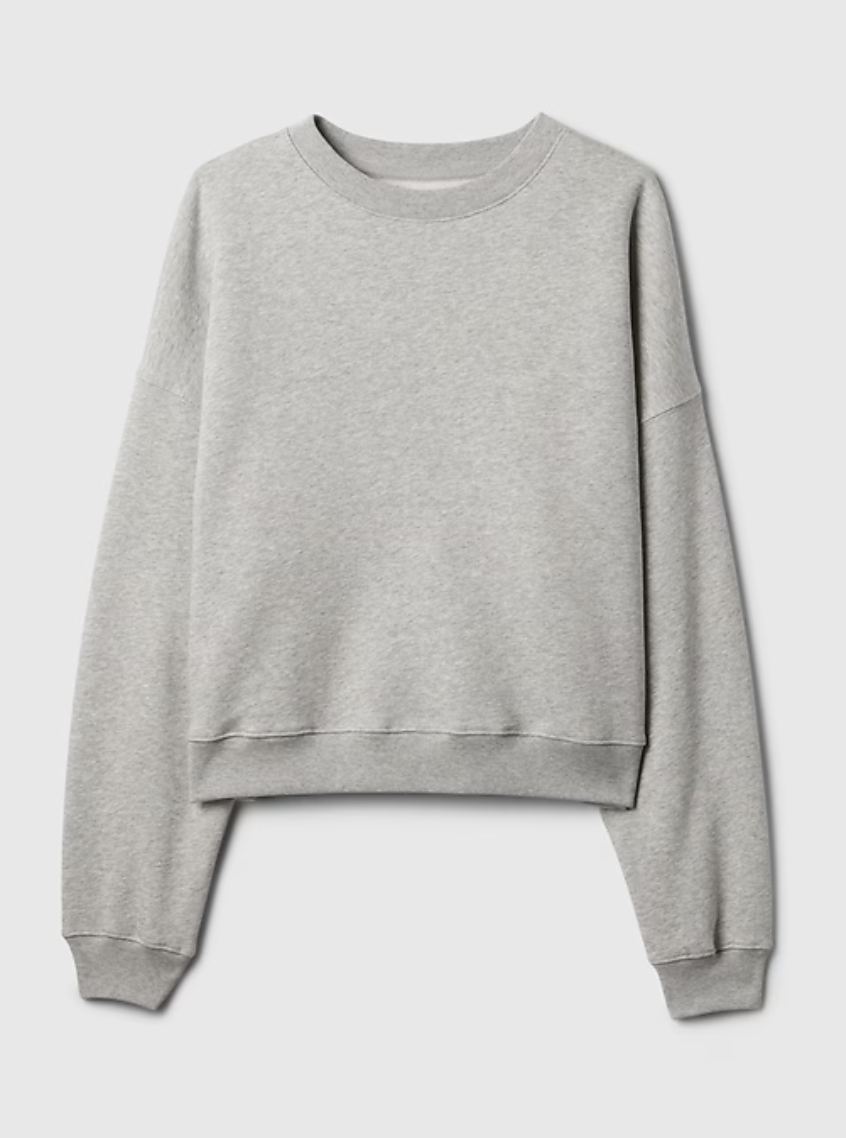 Gap, Vintagesoft Wedge Crewneck Sweatshirt