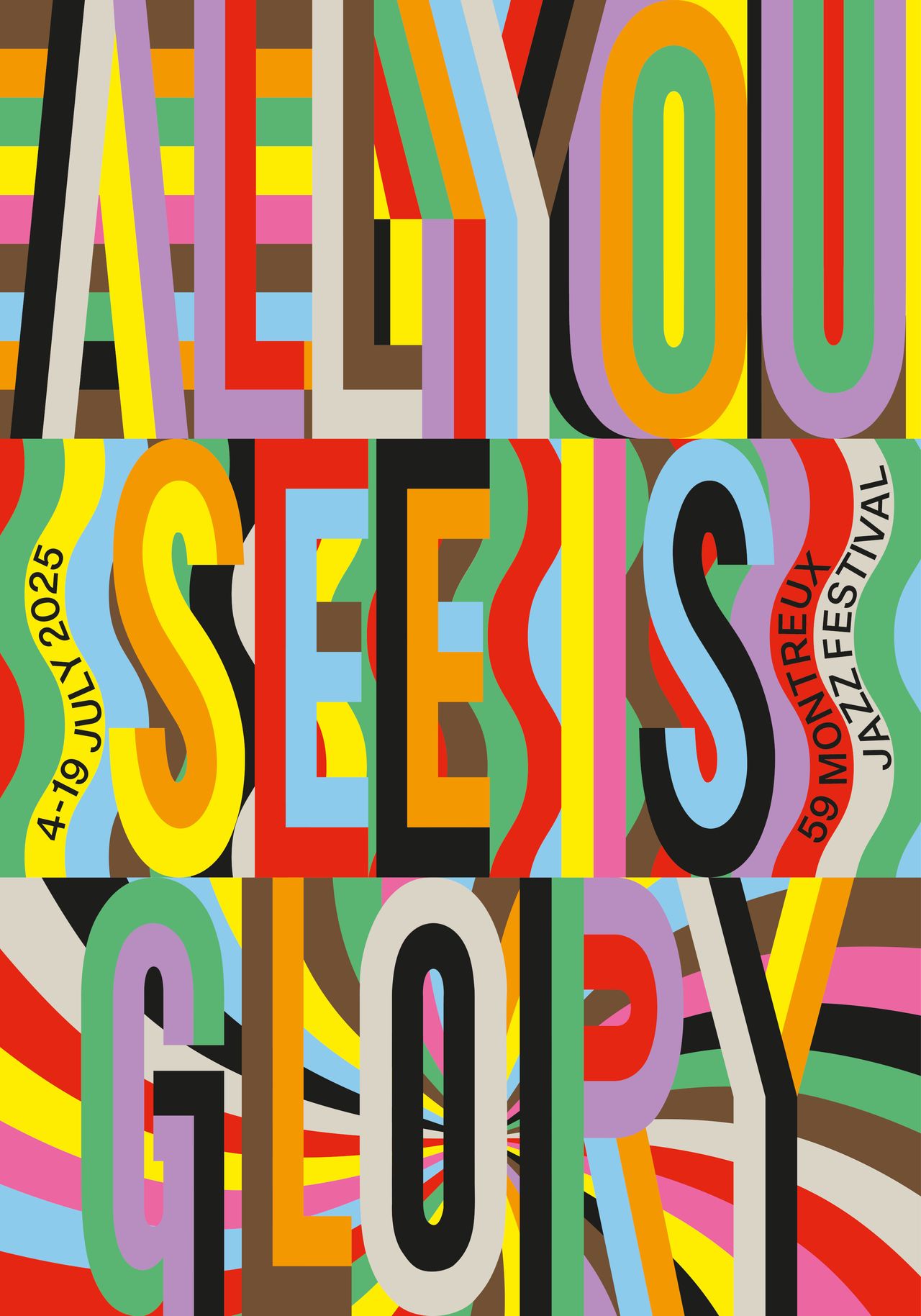 Fondation du Festival de Jazz de Montreux, 2025, artwork by Lakwena