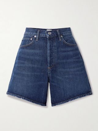 Marlow Distressed Organic Denim Shorts