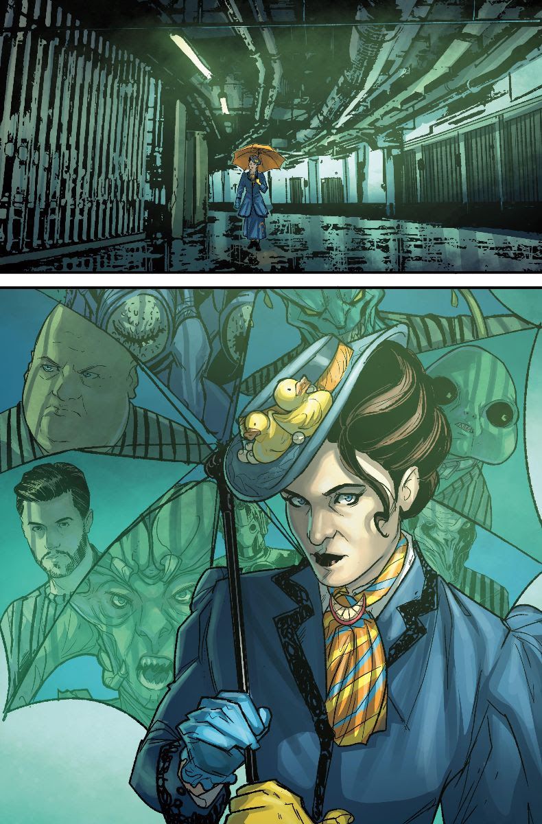The Doctor's archnemesis the Master returns in the 50th anniversary comics series "Missy" in April 2021.