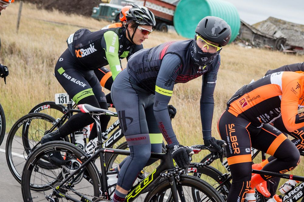 Ty Magner (Hincapie) didn&rsquo;t let much skin show through todays stage