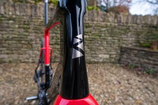 Ribble Allroad SL R head tube from front