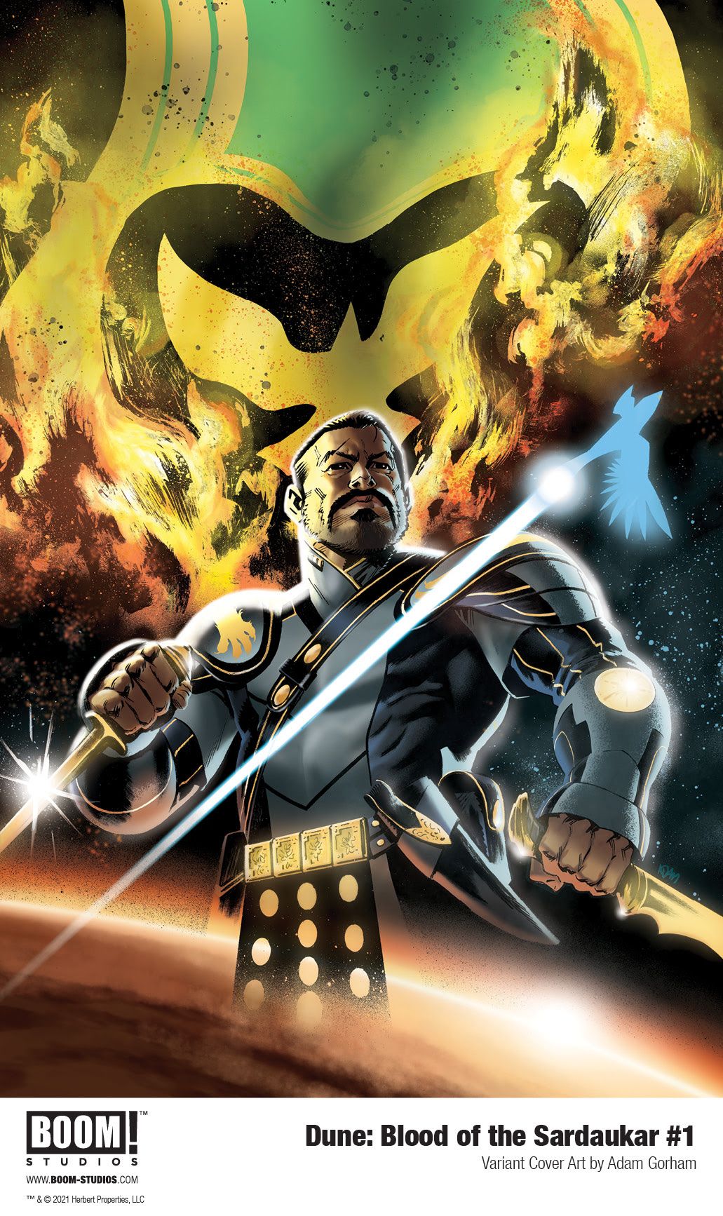 "Dune: Blood of the Sardaukar" from Boom! Studios will debut in July 2021.