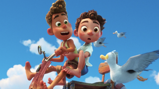 Luca and Alberto in Pixar's Luca