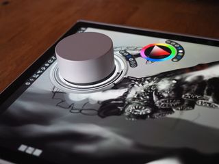 Surface Book 2 with Dial