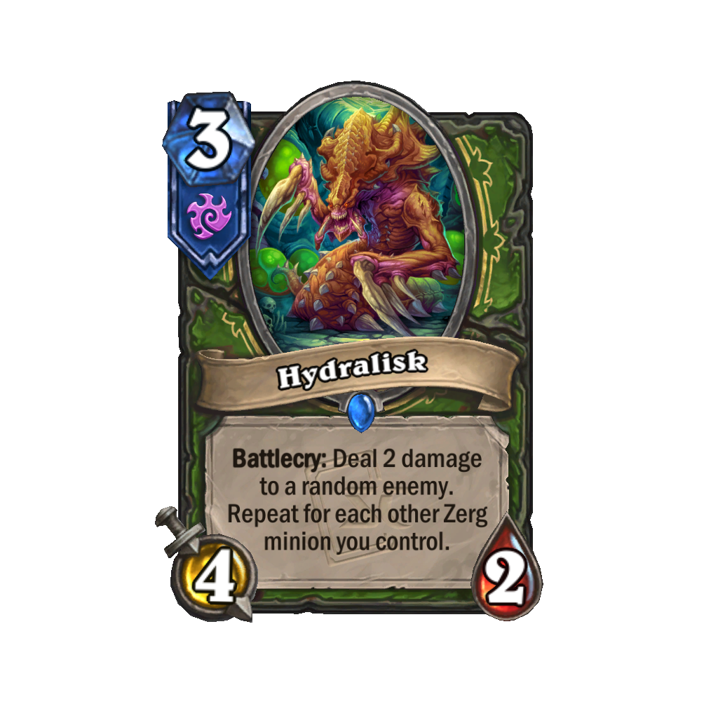 Hearthstone Heroes of StarCraft card