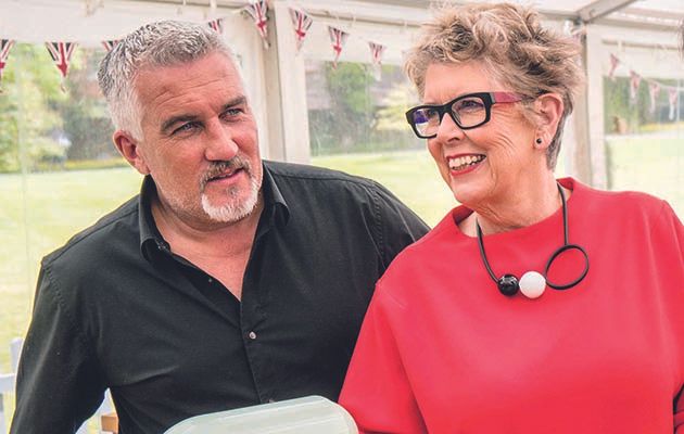 Bake off Paul Hollywood Prue