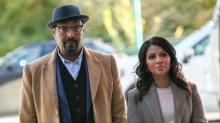 Jesse L. Martin and Karen David in the Season 2 finale of NBC's The Irrational