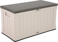 Lifetime 60186 Heavy-Duty Outdoor Storage Deck | WAS £210, NOW £104 (SAVE 50%) at Amazon
