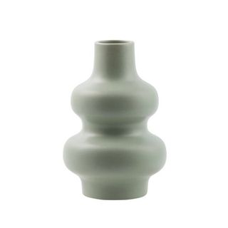 Beautiful Ceramic Bubble Vase by Drew Barrymore, Sage Green