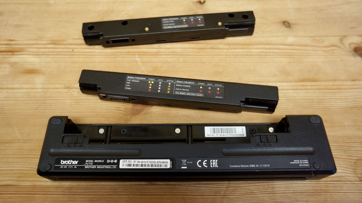 Brother PocketJet PJ-773 during our hands-on review