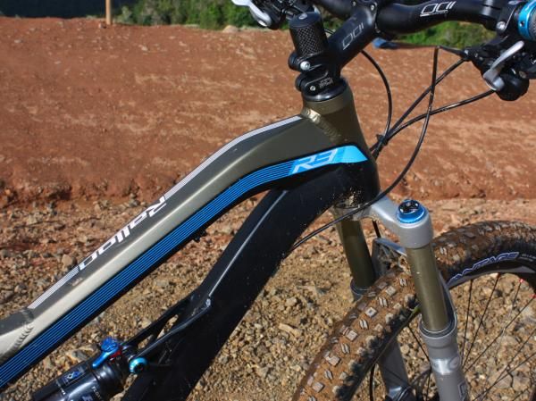 The paint scheme isn't just for show - it highlights the complex hydroformed tube shapes.