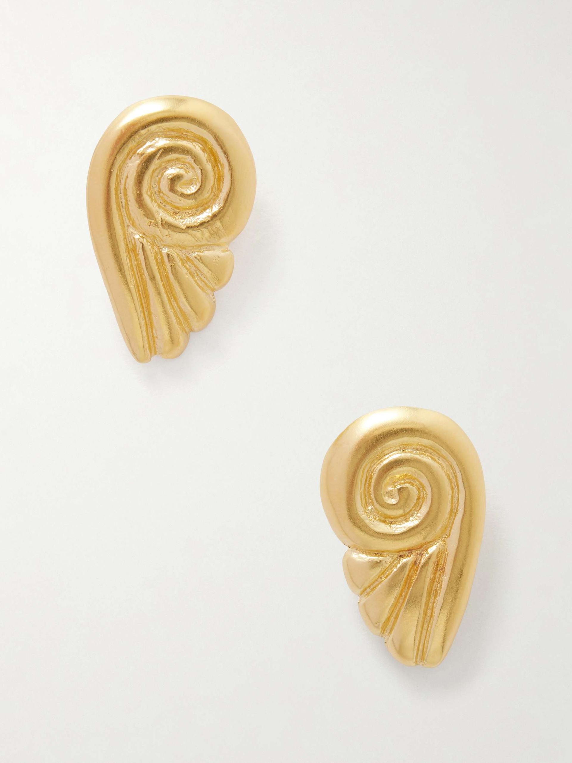 Ion Gold-Plated Earrings