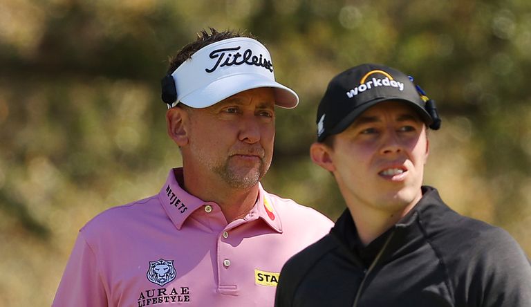 Fitzpatrick and Poulter look on